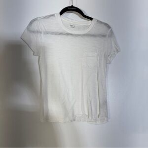 Madewell Classic White Tee